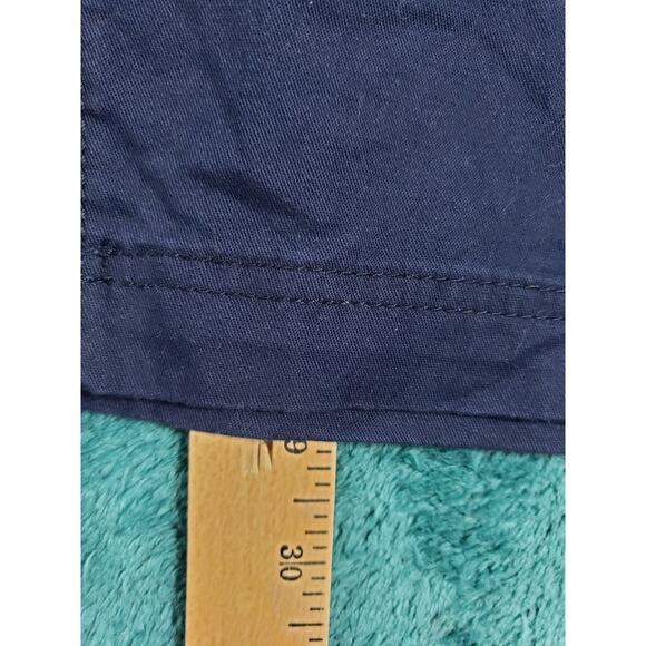 Old Navy Pants Size Medium Tall Womens Blue Stretch Chino Khaki Straight NWT - Picture 10 of 14